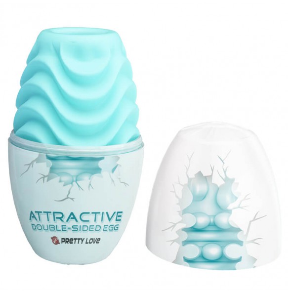PRETTY LOVE - Double-Sided Egg (Attractive - Blue)